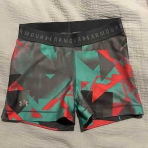 Under Armour spandex shorts